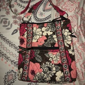 Vera Bradley Mocha Rouge Crossbody